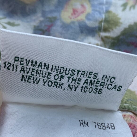 Vintage Laura Ashley Valance Sycamore Quartet Floral Shabby Cottage 84x18” #1 - Picture 4 of 8